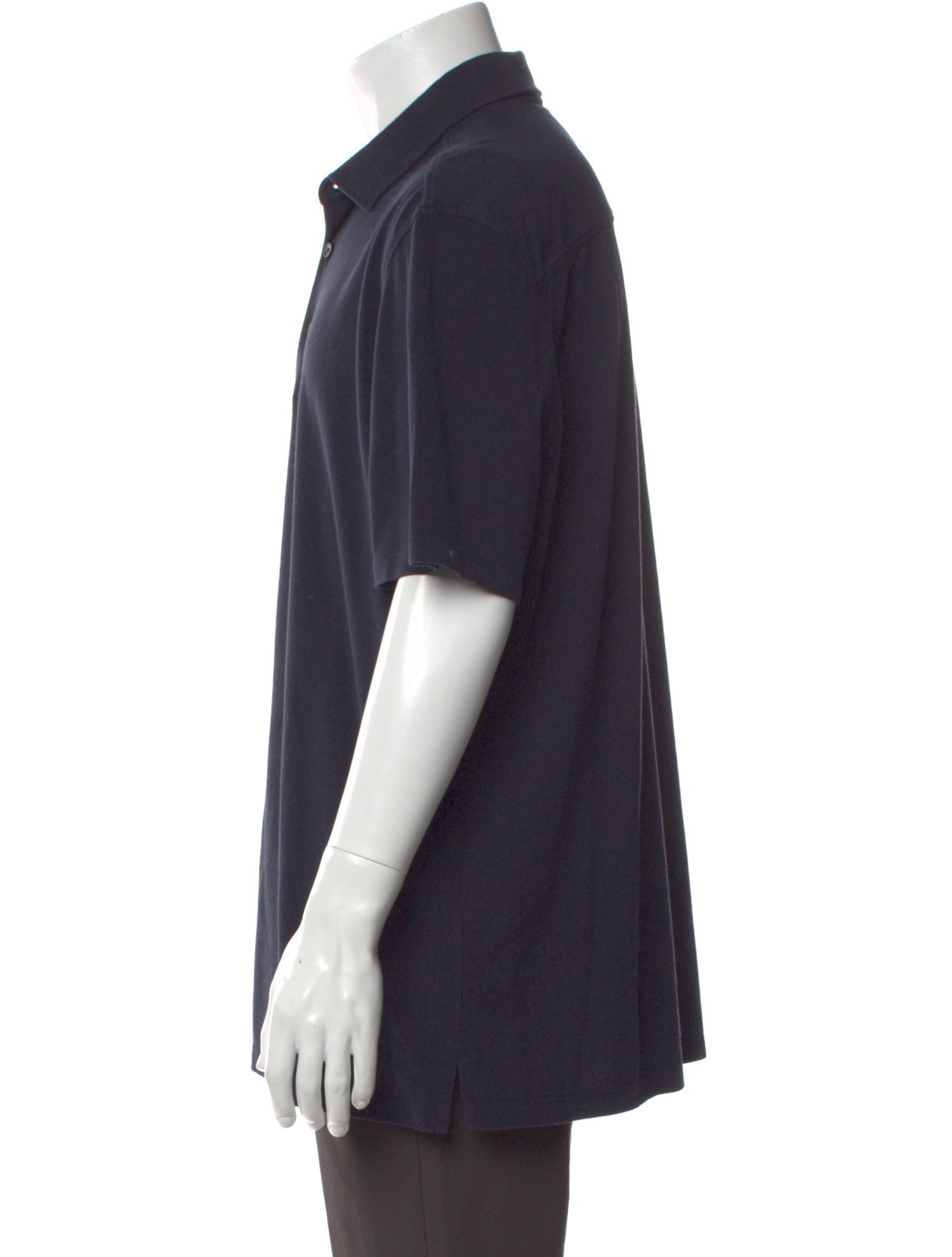 Ermenegildo Zegna Crew Neck Short Sleeve Polo Shirt