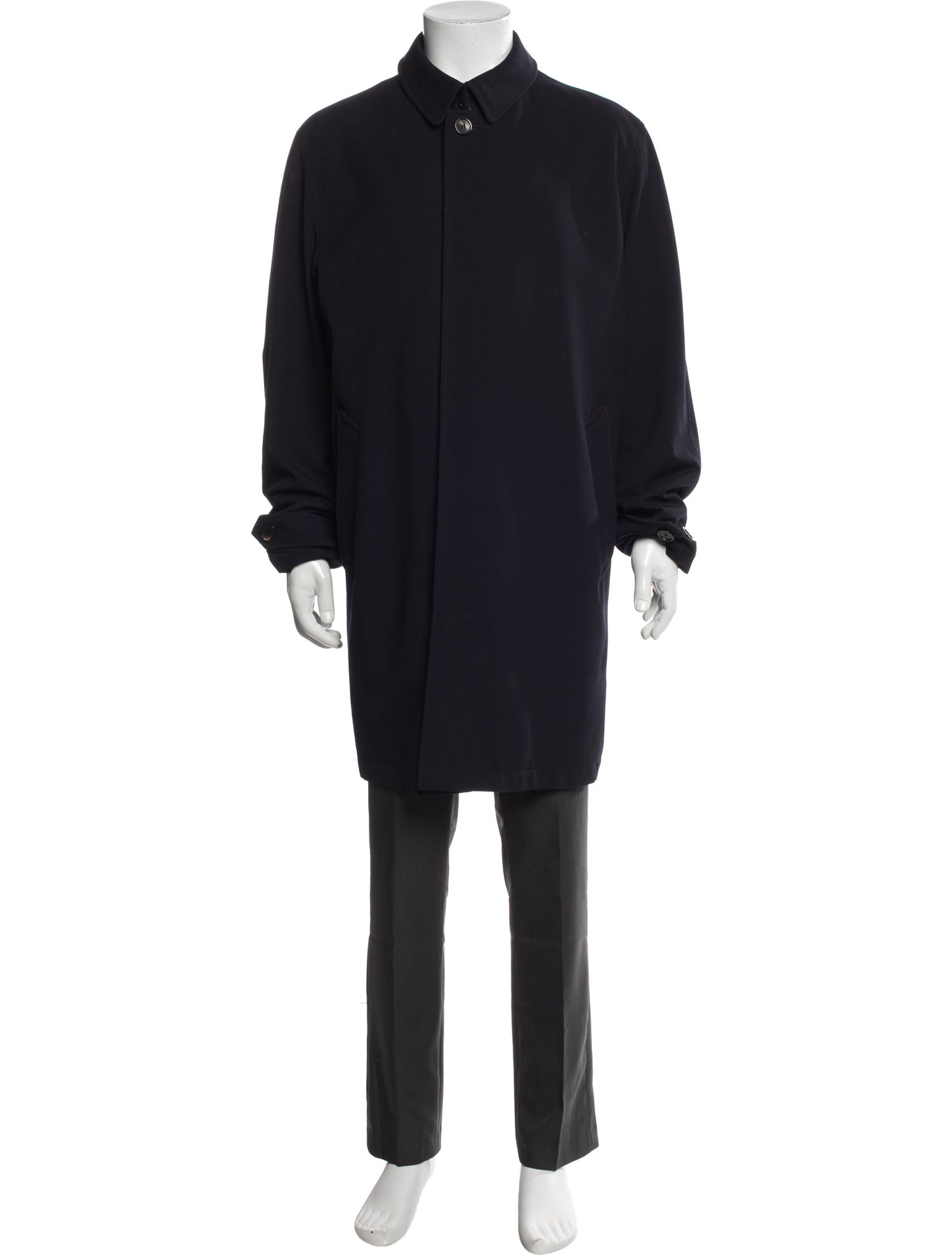 Zegna Wool Overcoat