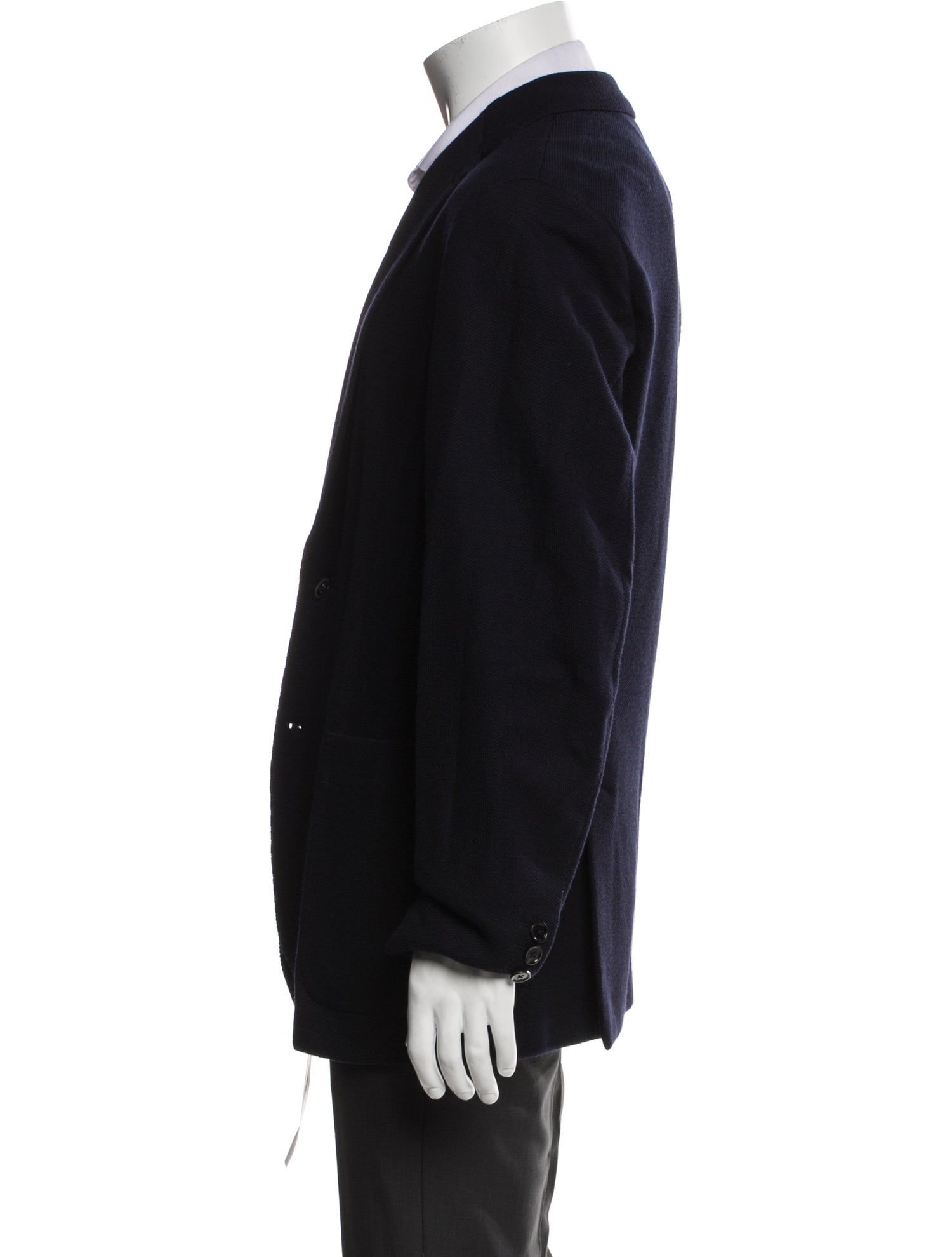 Zegna V-Neck Long Sleeve Cardigan