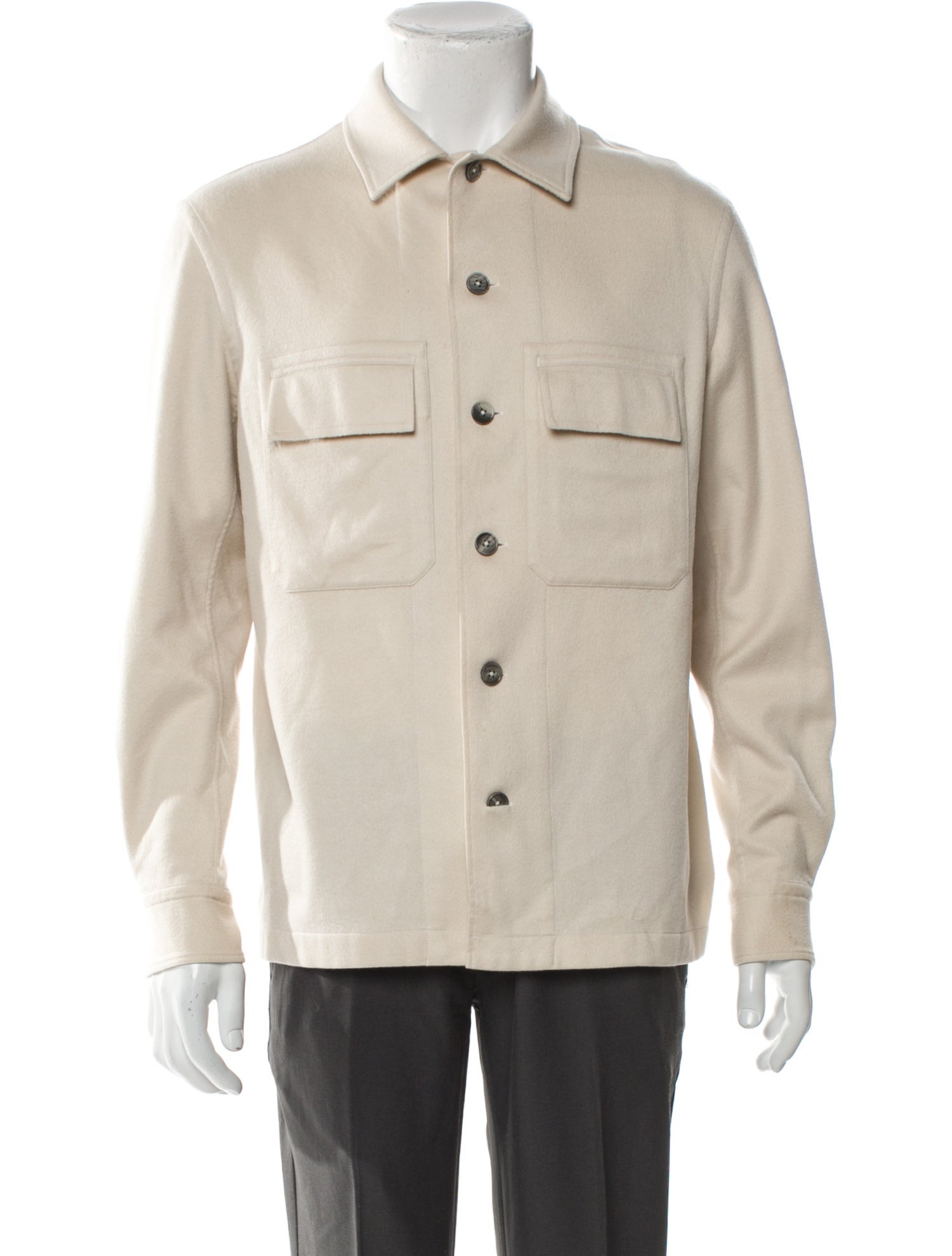 Zegna Cashmere Utility Jacket