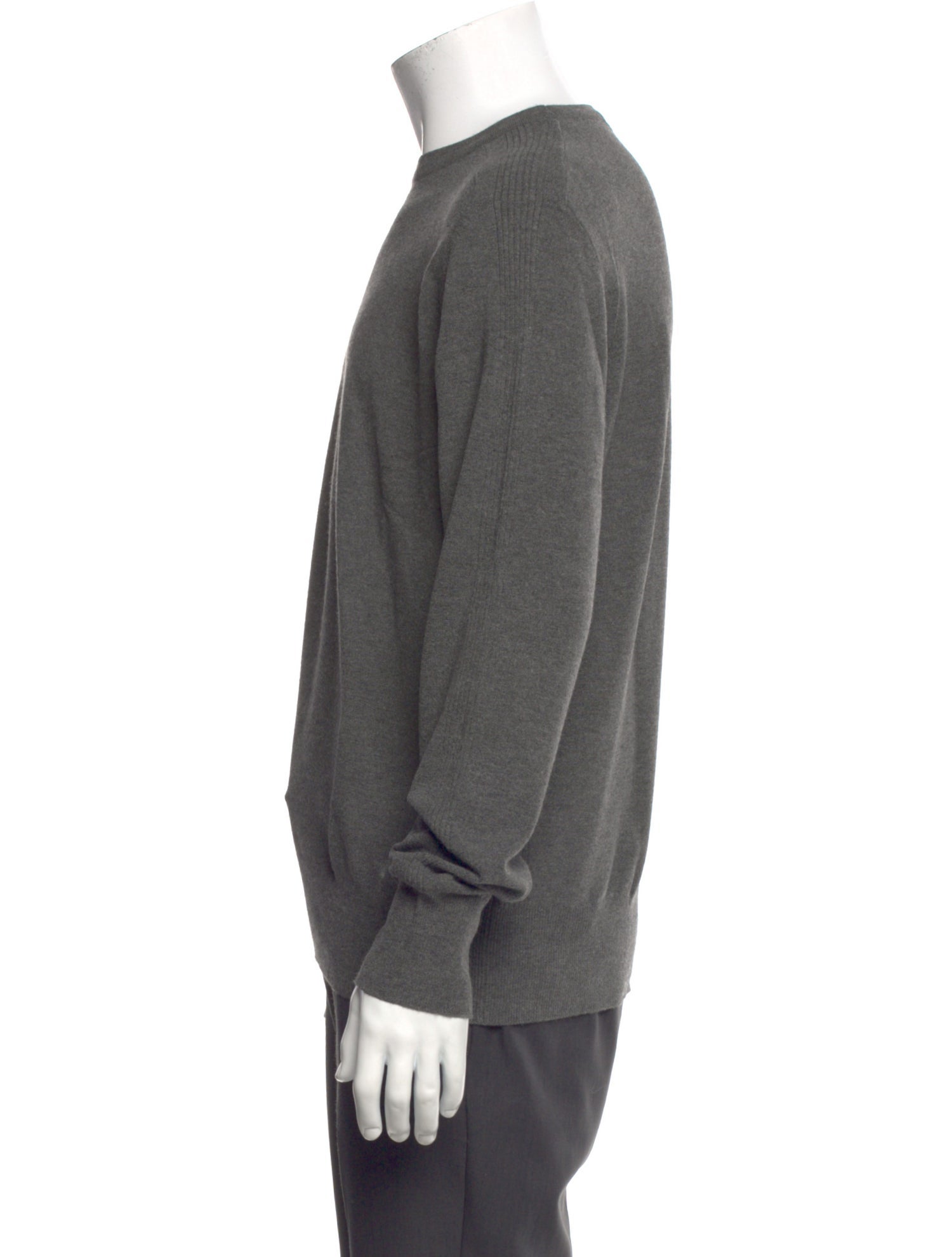 Z Zegna Crew Neck Long Sleeve Pullover