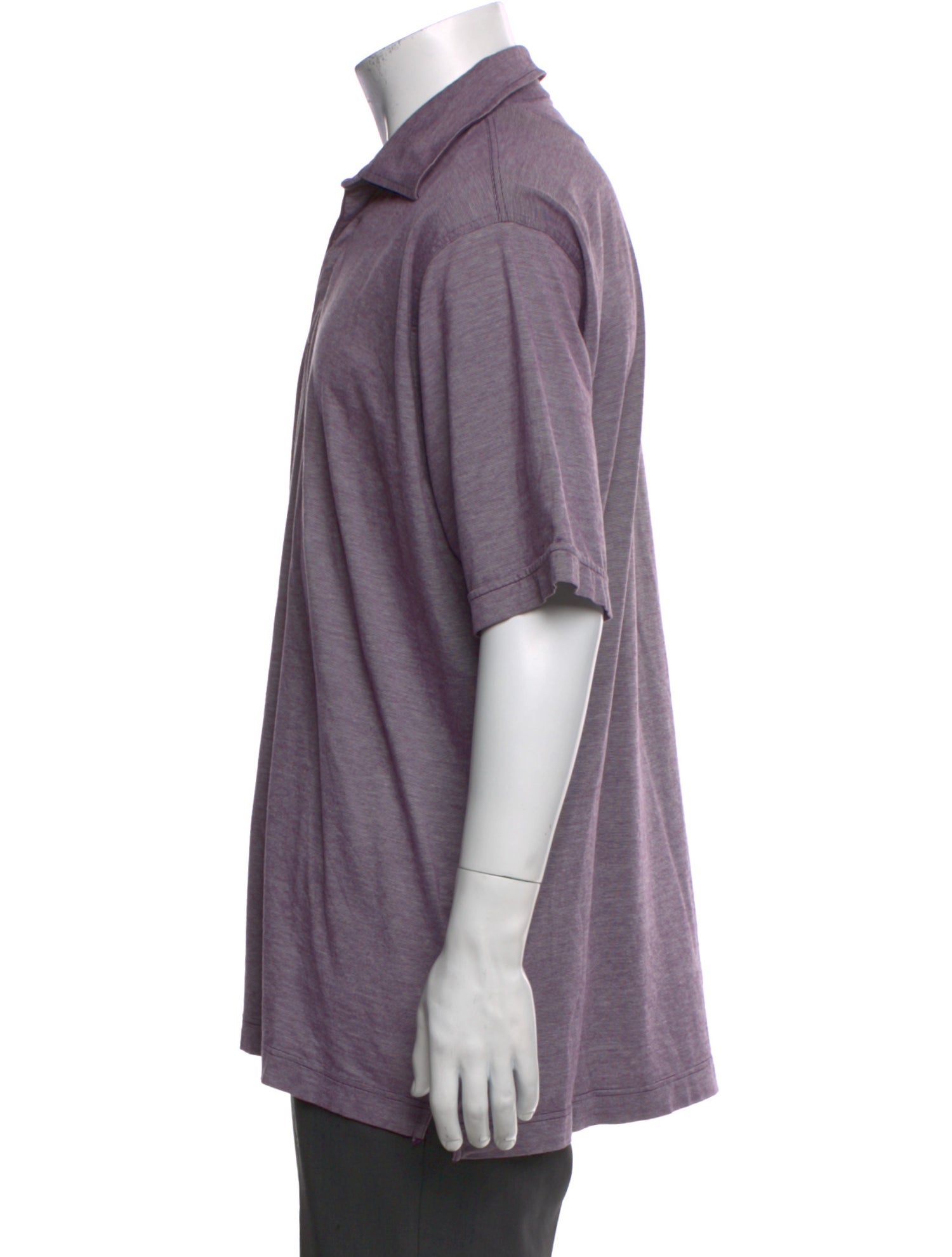 Ermenegildo Zegna Collar Short Sleeve Polo Shirt