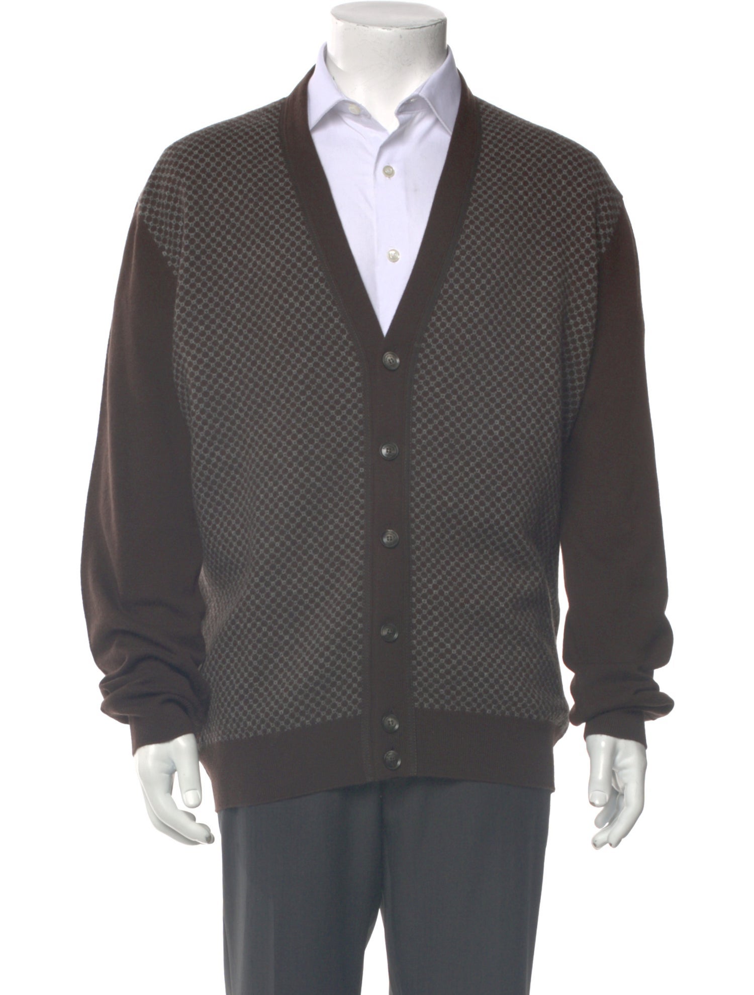 Ermenegildo Zegna Wool V-Neck Cardigan