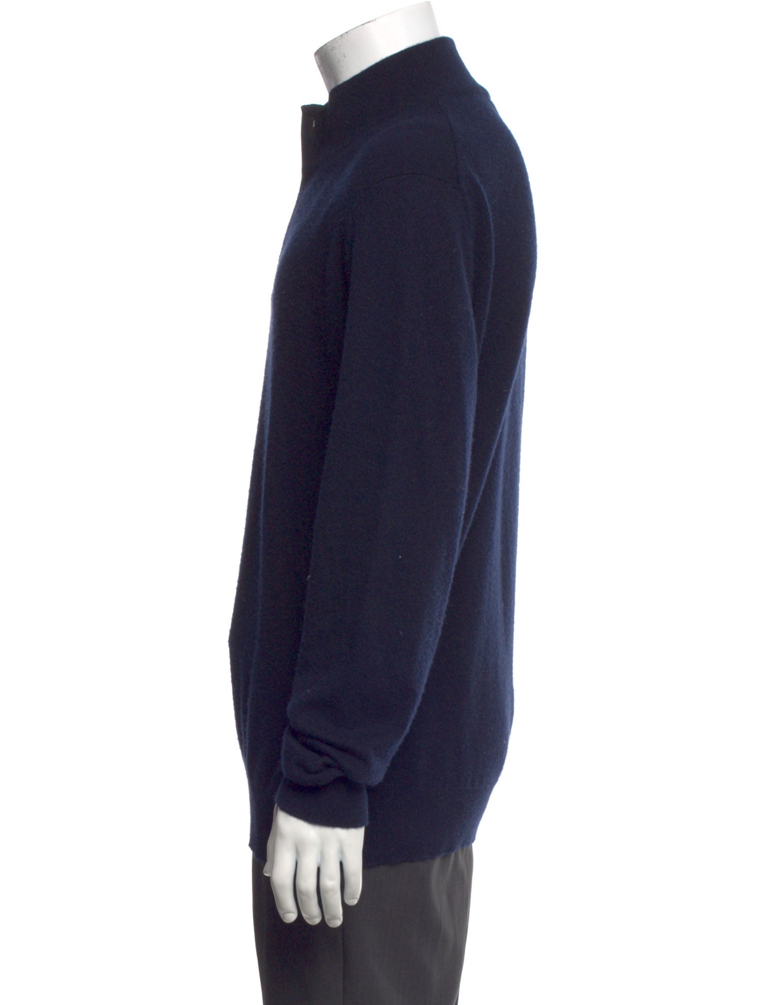 Zegna Cashmere Turtleneck Polo Sweater
