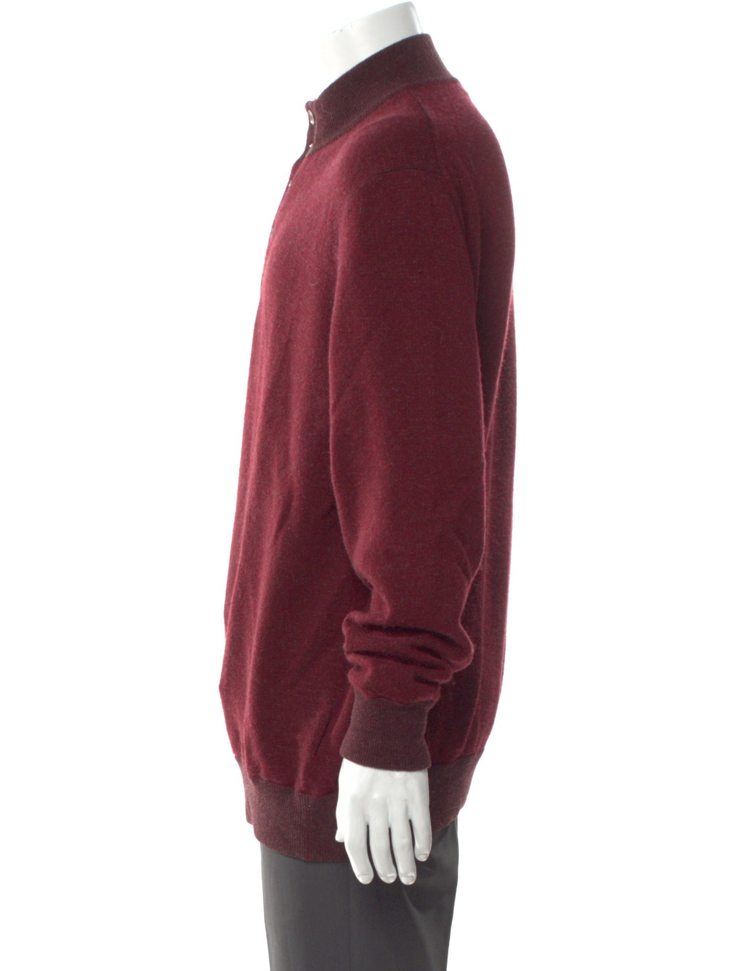 Ermenegildo Zegna Cashmere Mock Neck Pullover