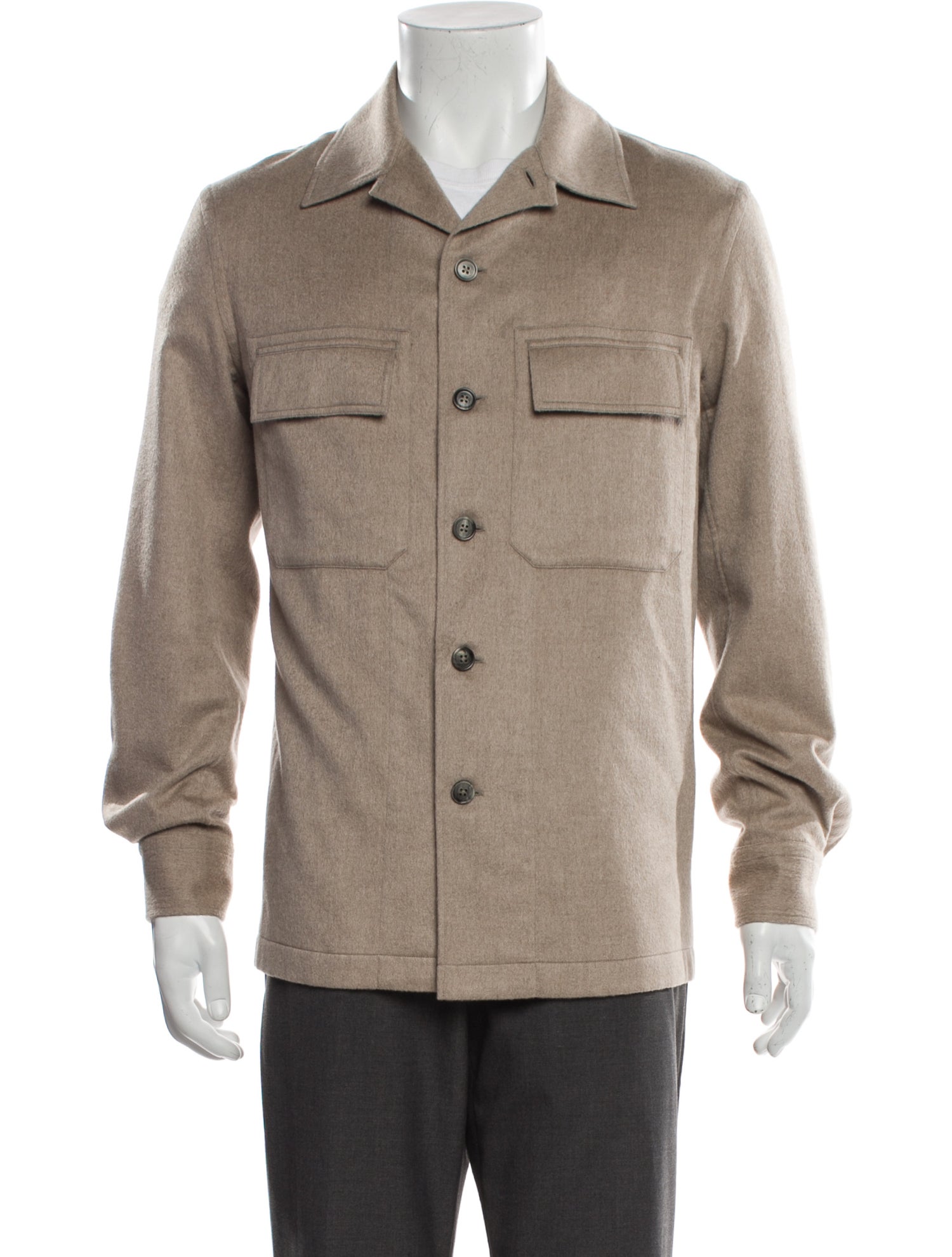 Zegna Cashmere Utility Jacket