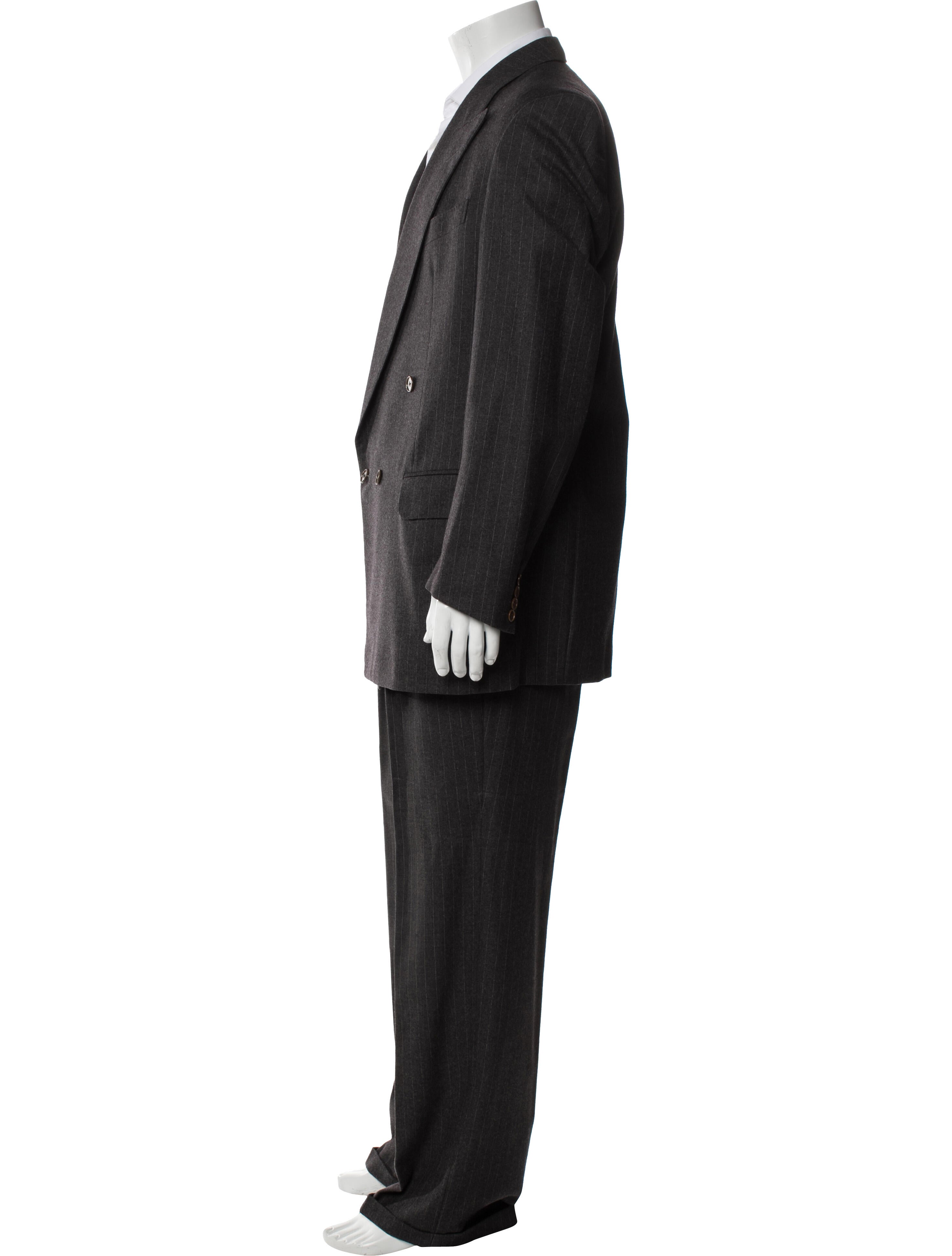 Ermenegildo Zegna Striped Two-Piece Suit