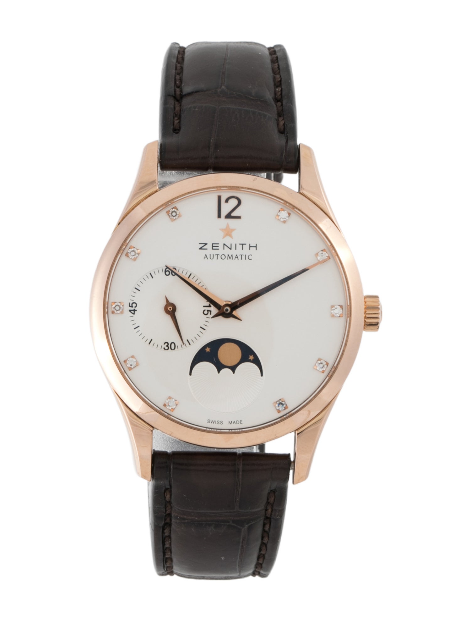 Zenith Captain Ultra Thin Lady Moonphase Watch