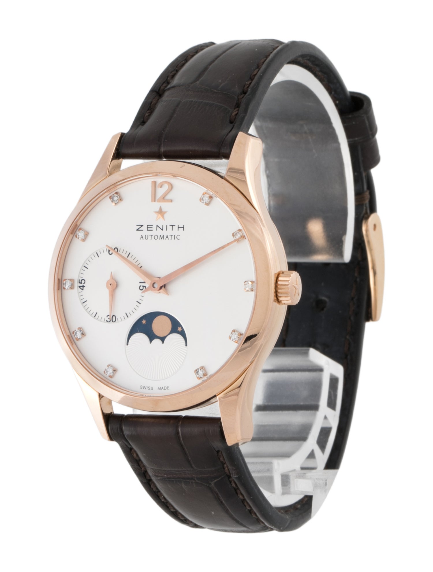 Zenith Captain Ultra Thin Lady Moonphase Watch