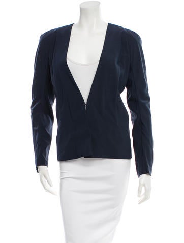 Zero + Maria Cornejo Long Sleeve Cut-Out Jacket