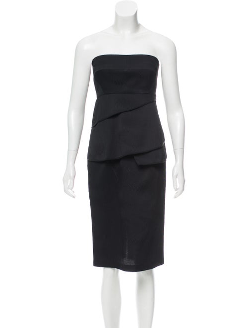 Zero + Maria Cornejo Lykke Virgin Wool Dress w/ Ta