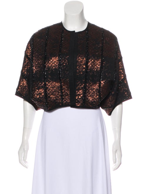 Zero + Maria Cornejo Jacquard Metallic Jacquard Bl
