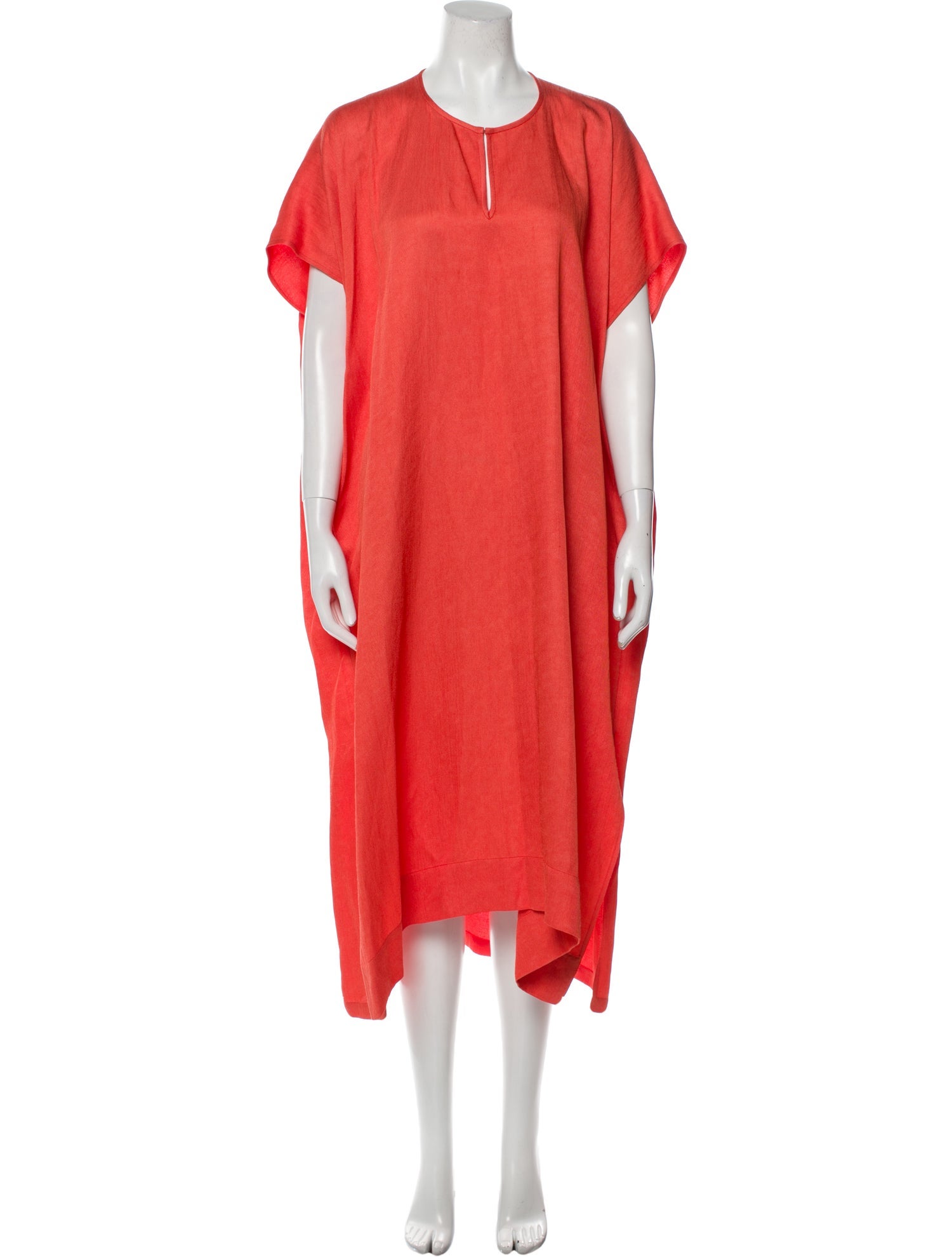 Zero + Maria Cornejo Crew Neck Long Dress