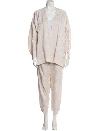 Zero + Maria Cornejo Printed Pant Set