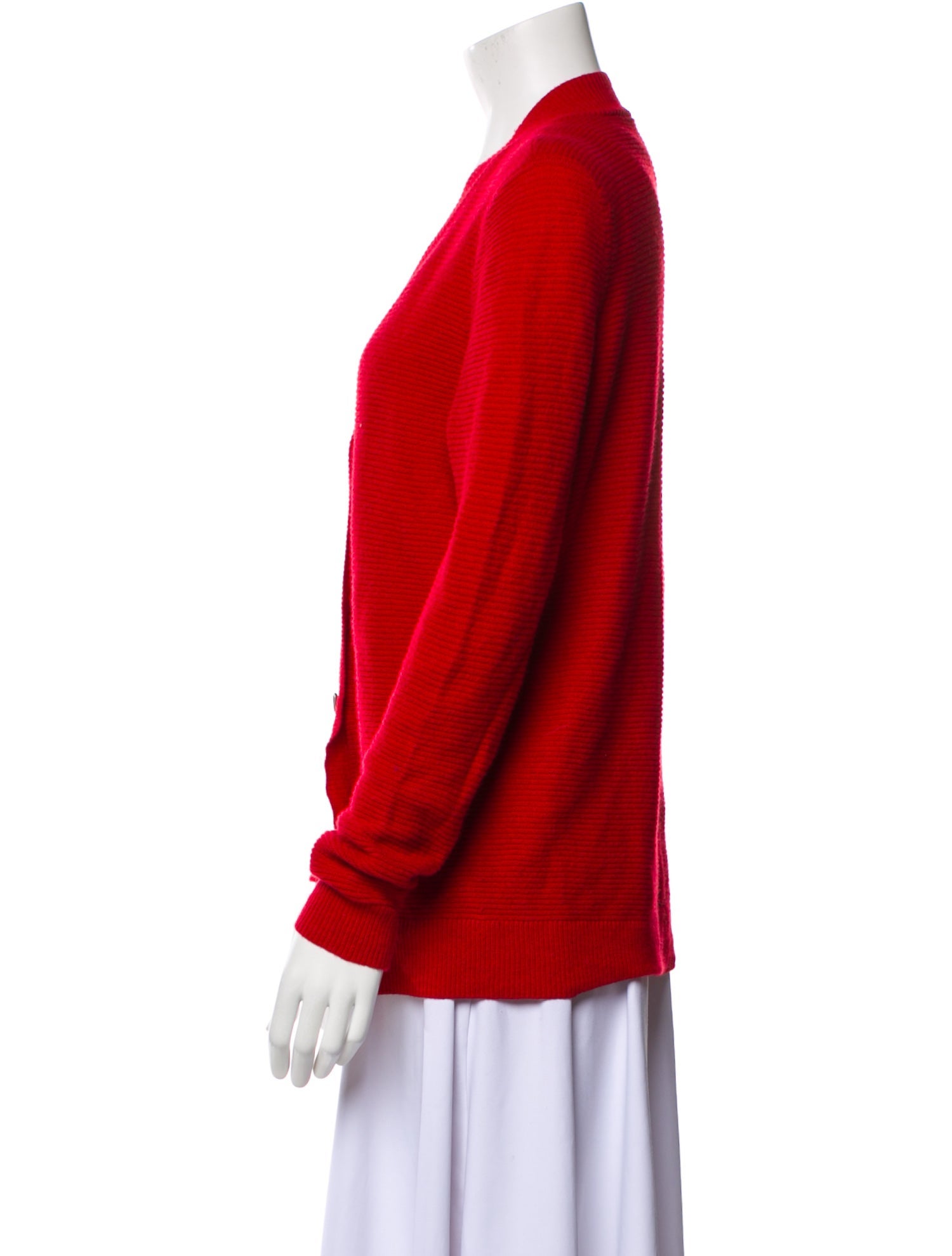 Zero + Maria Cornejo Cashmere V-Neck Sweater