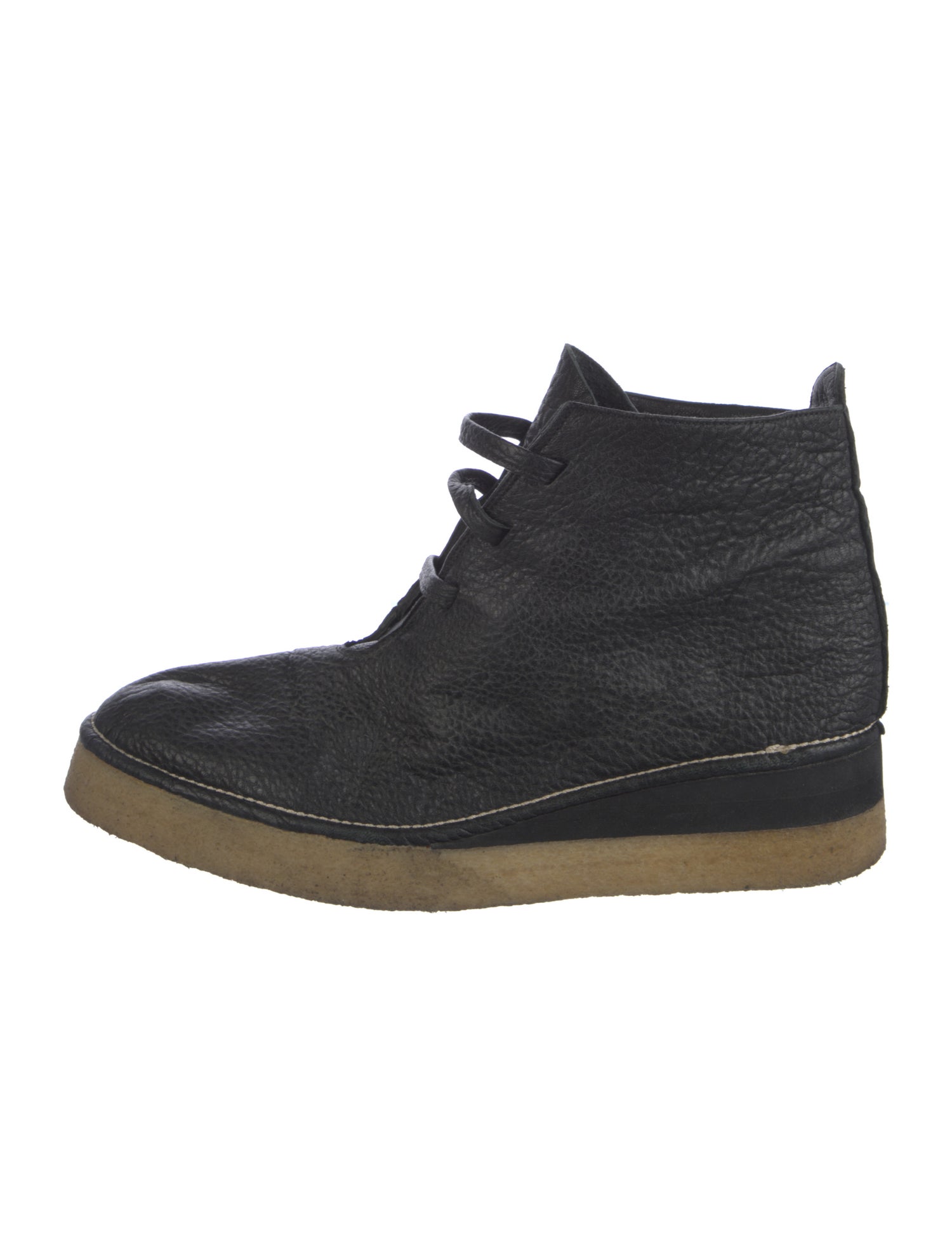 Zero + Maria Cornejo Leather Lace-Up Boots