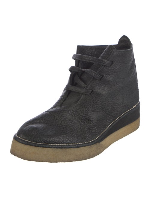 Zero + Maria Cornejo Leather Lace-Up Boots