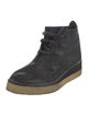Zero + Maria Cornejo Leather Lace-Up Boots