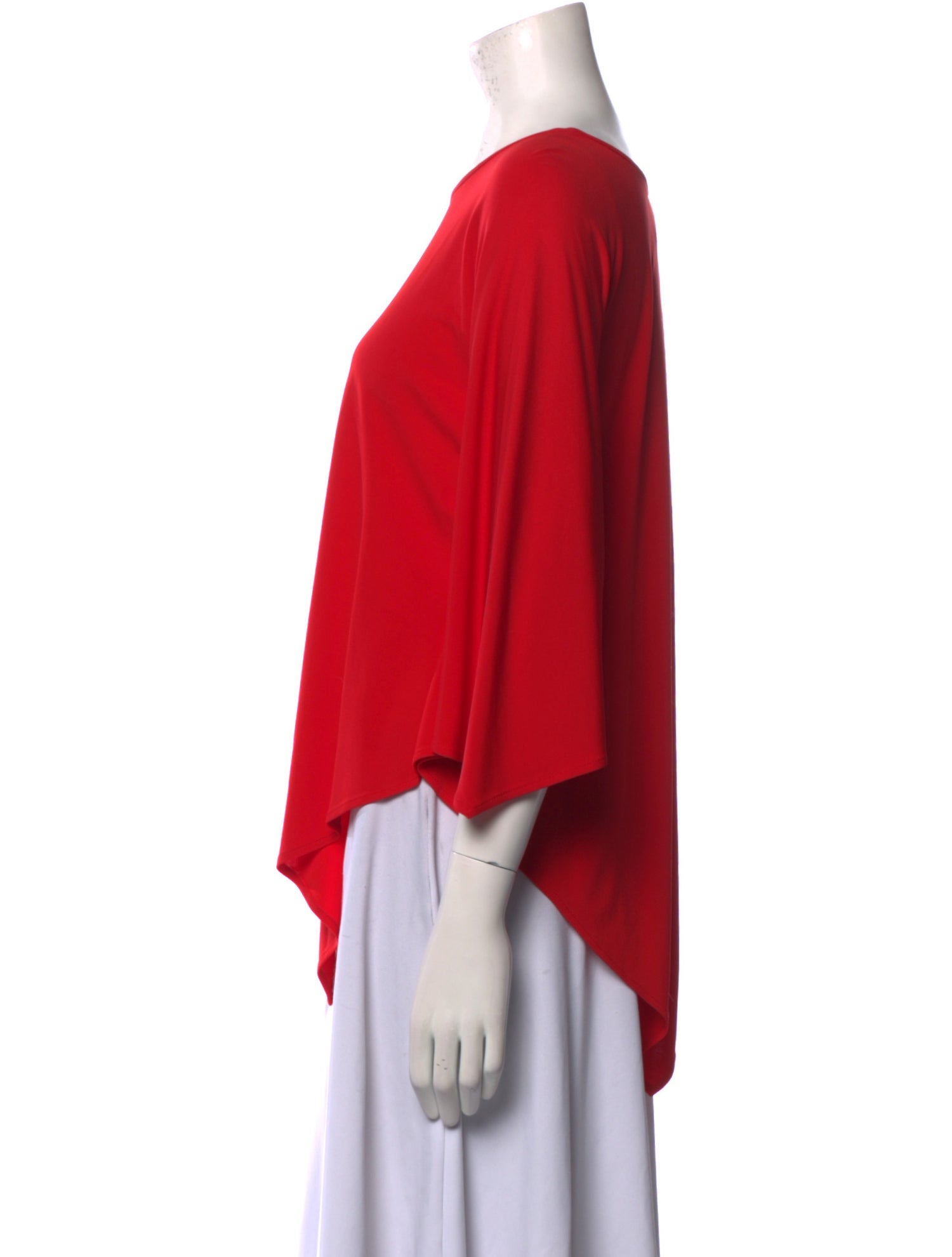 Zero + Maria Cornejo Bateau Neckline Three-Quarter Sleeve Blouse w/ Tags