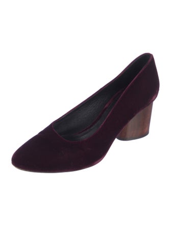 Zero + Maria Cornejo Velvet Pumps