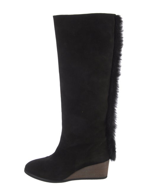 Zero + Maria Cornejo Suede Riding Boots