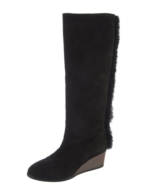 Zero + Maria Cornejo Suede Riding Boots