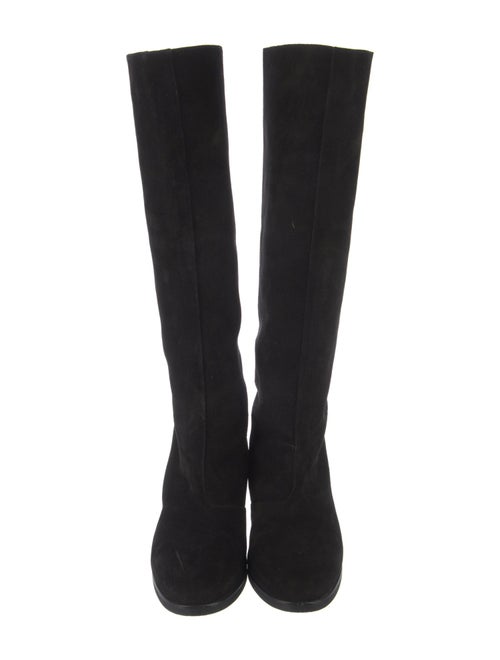 Zero + Maria Cornejo Suede Riding Boots