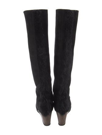 Zero + Maria Cornejo Suede Riding Boots