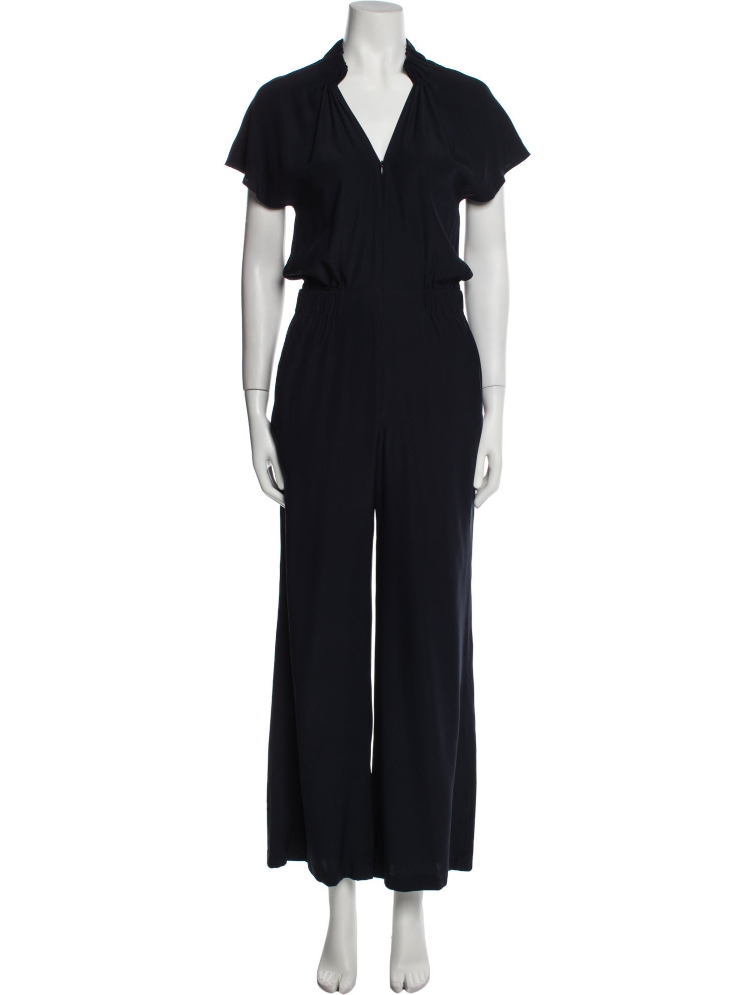 Zero + Maria Cornejo Wool V-Neck Jumpsuit