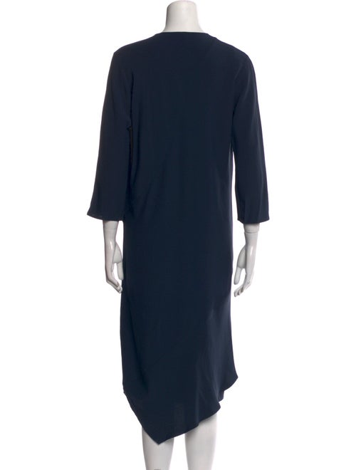 Zero + Maria Cornejo V-Neck Midi Length Dress