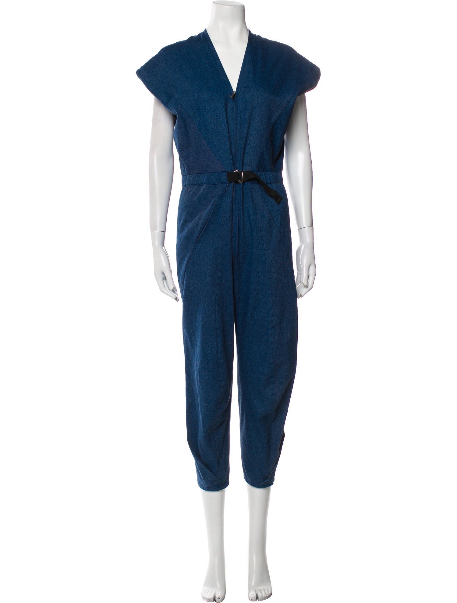 Zero + Maria Cornejo V-Neck Jumpsuit