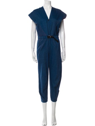 Zero + Maria Cornejo V-Neck Jumpsuit