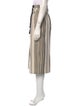 Zero + Maria Cornejo Striped Midi Length Skirt
