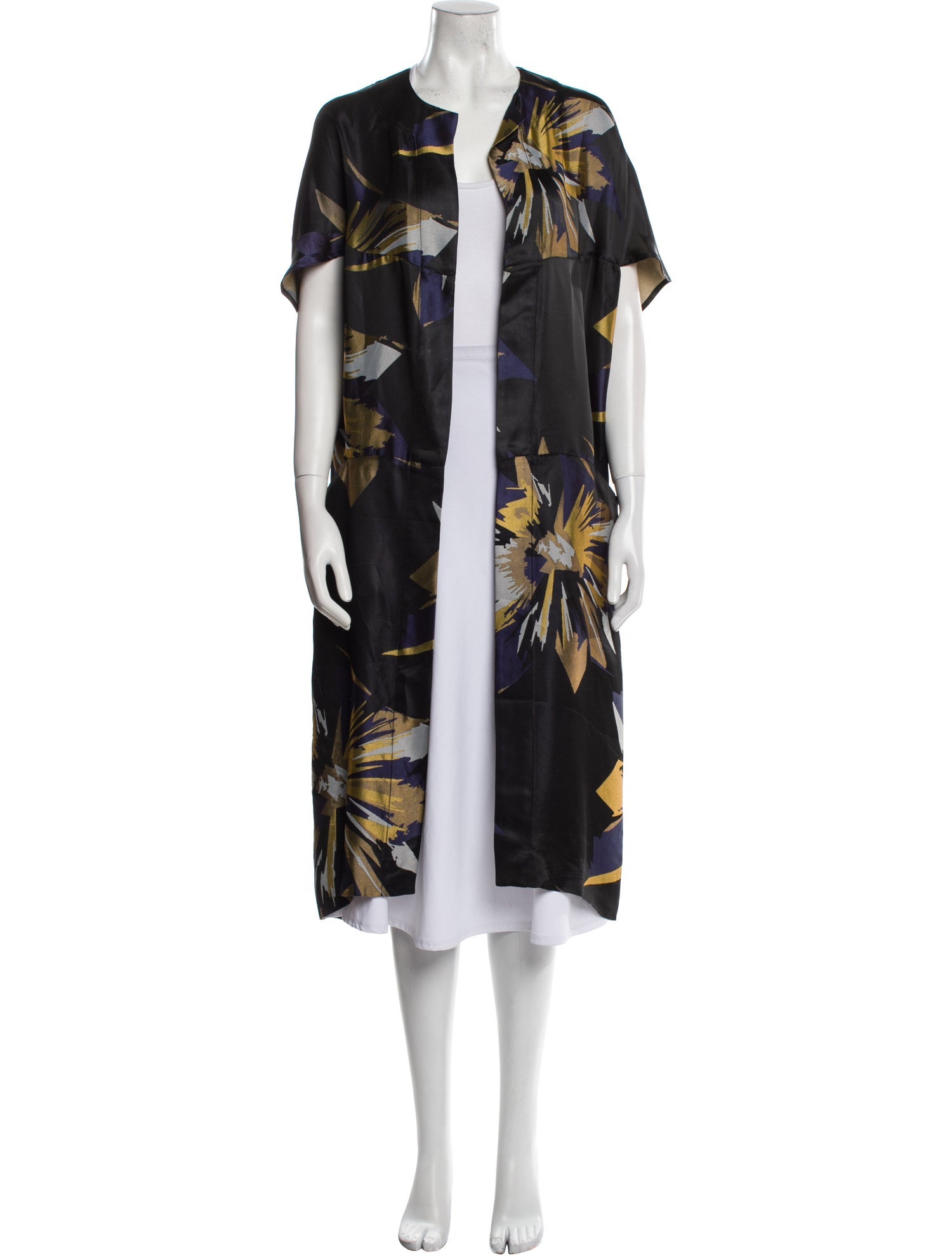 Zero + Maria Cornejo Floral Print Coat