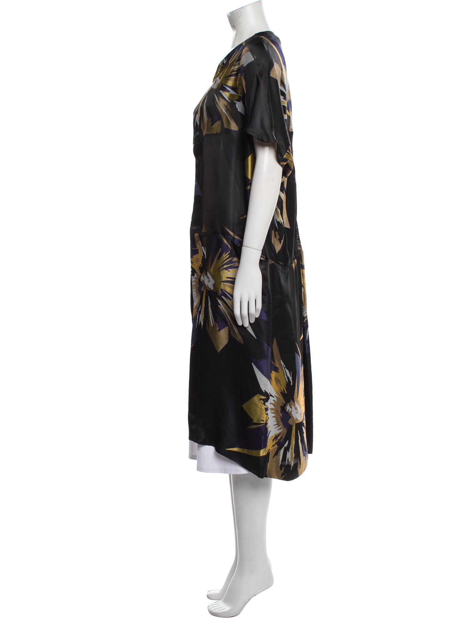 Zero + Maria Cornejo Floral Print Coat