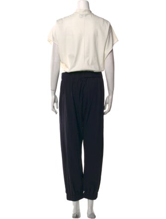 Zero + Maria Cornejo Mock Neck Jumpsuit