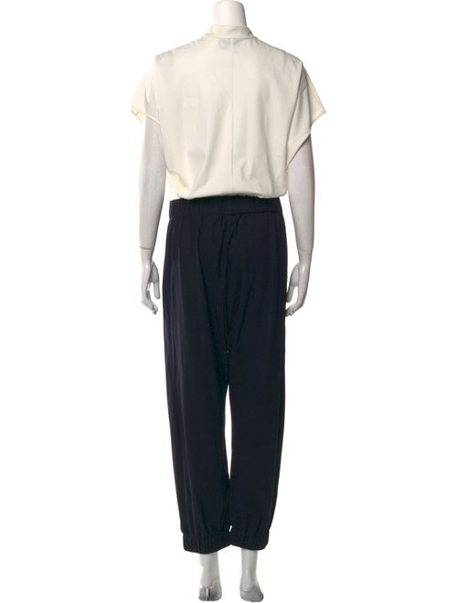Zero + Maria Cornejo Mock Neck Jumpsuit