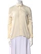 Zero + Maria Cornejo Silk Long Sleeve Button-Up Top