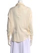Zero + Maria Cornejo Silk Long Sleeve Button-Up Top