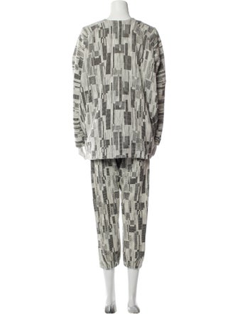 Zero + Maria Cornejo Printed Pantsuit