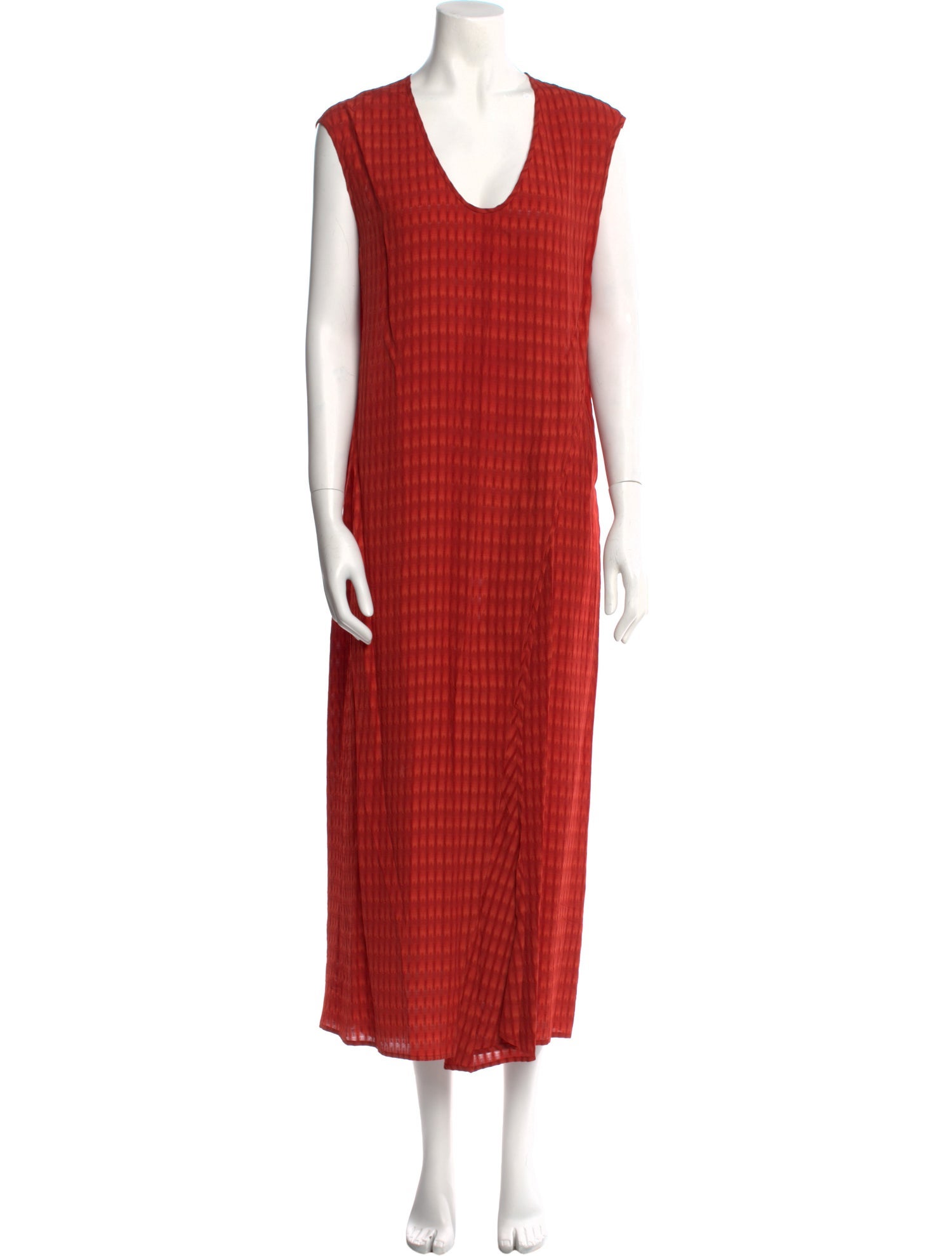 Zero + Maria Cornejo V-Neck Long Dress