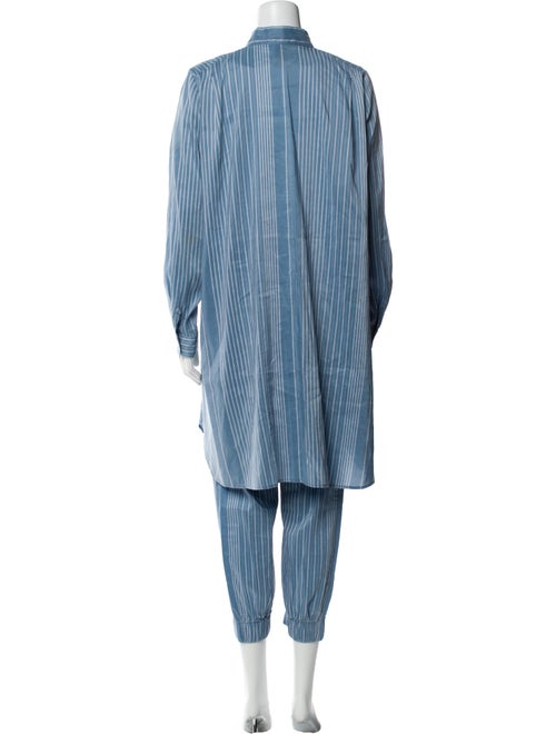 Zero + Maria Cornejo Linen Striped Pant Set