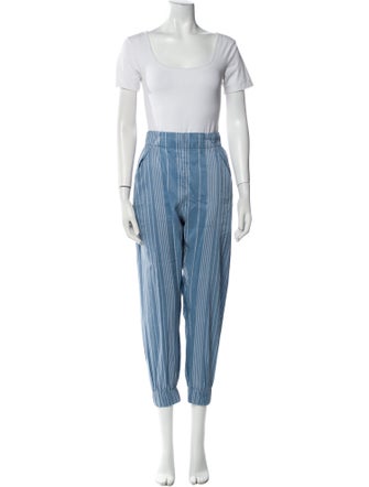 Zero + Maria Cornejo Linen Striped Pant Set
