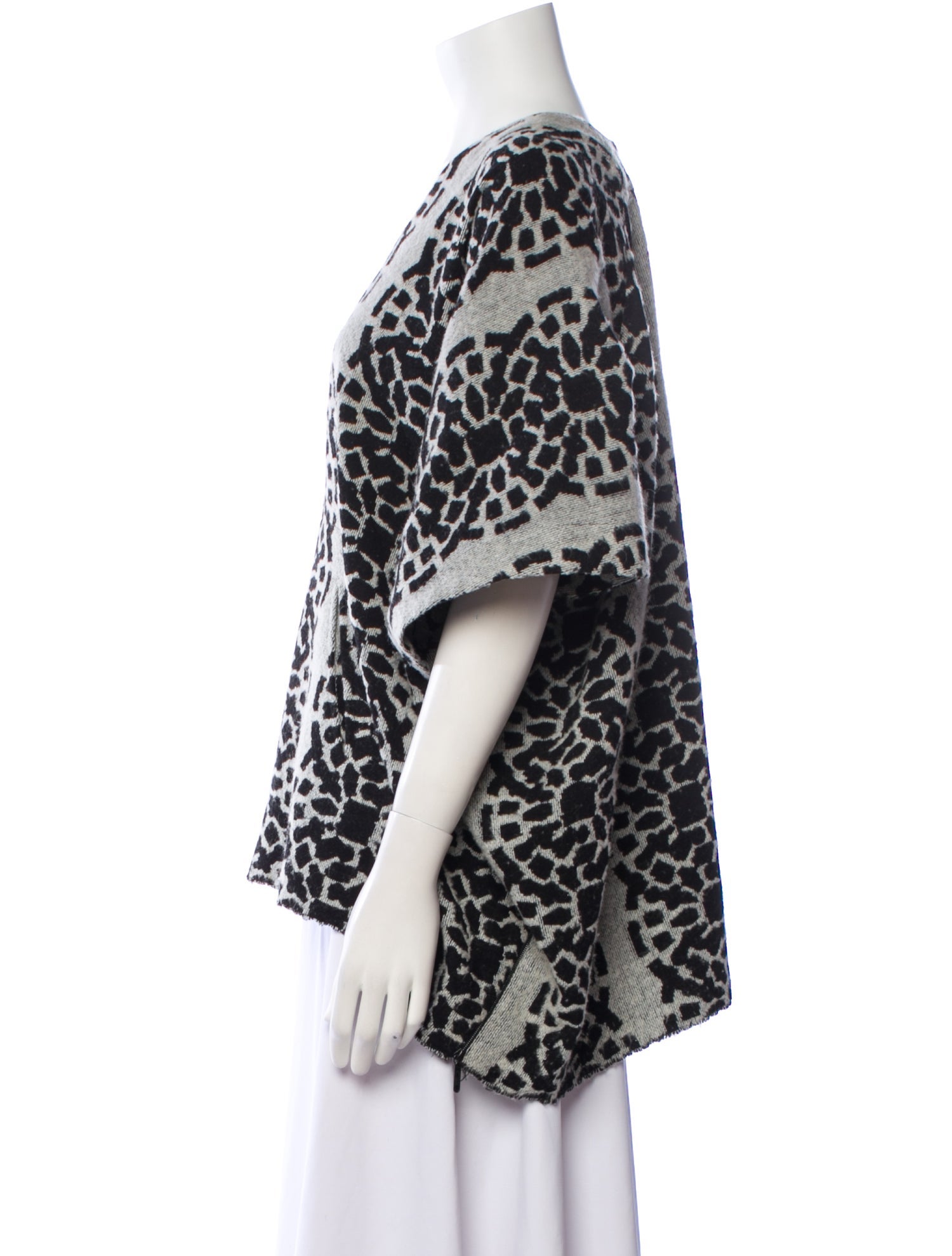 Zero + Maria Cornejo Silk Printed Sweater