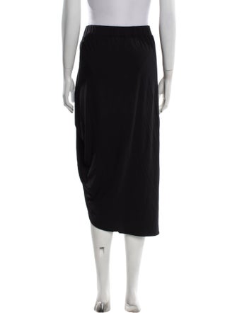 Zero + Maria Cornejo Striped Midi Length Skirt