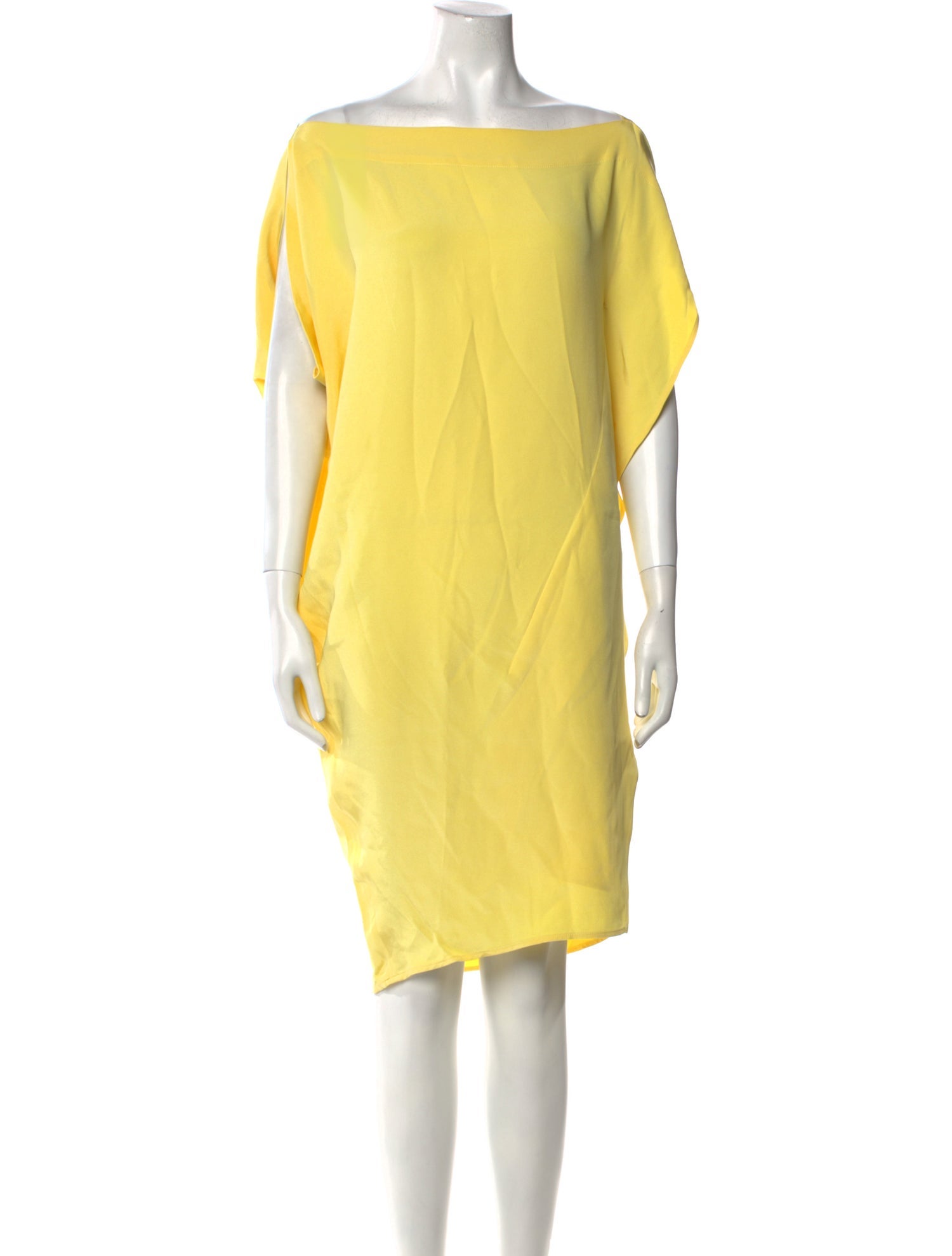 Zero + Maria Cornejo Silk Knee-Length Dress