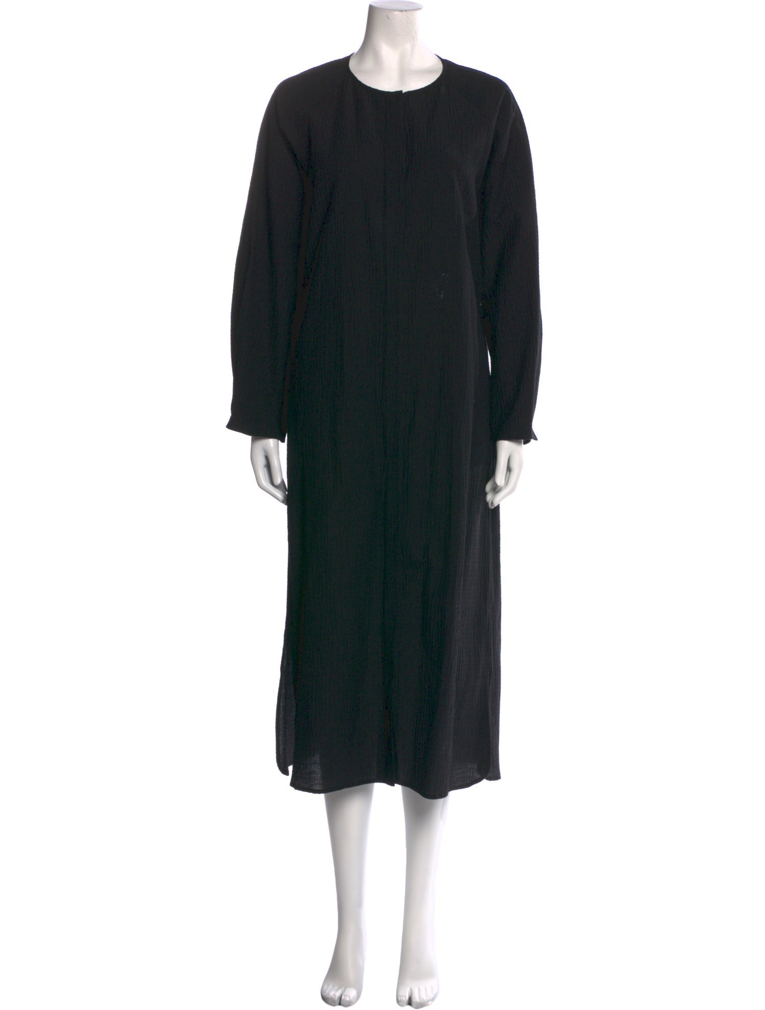 Zero + Maria Cornejo Crew Neck Long Dress