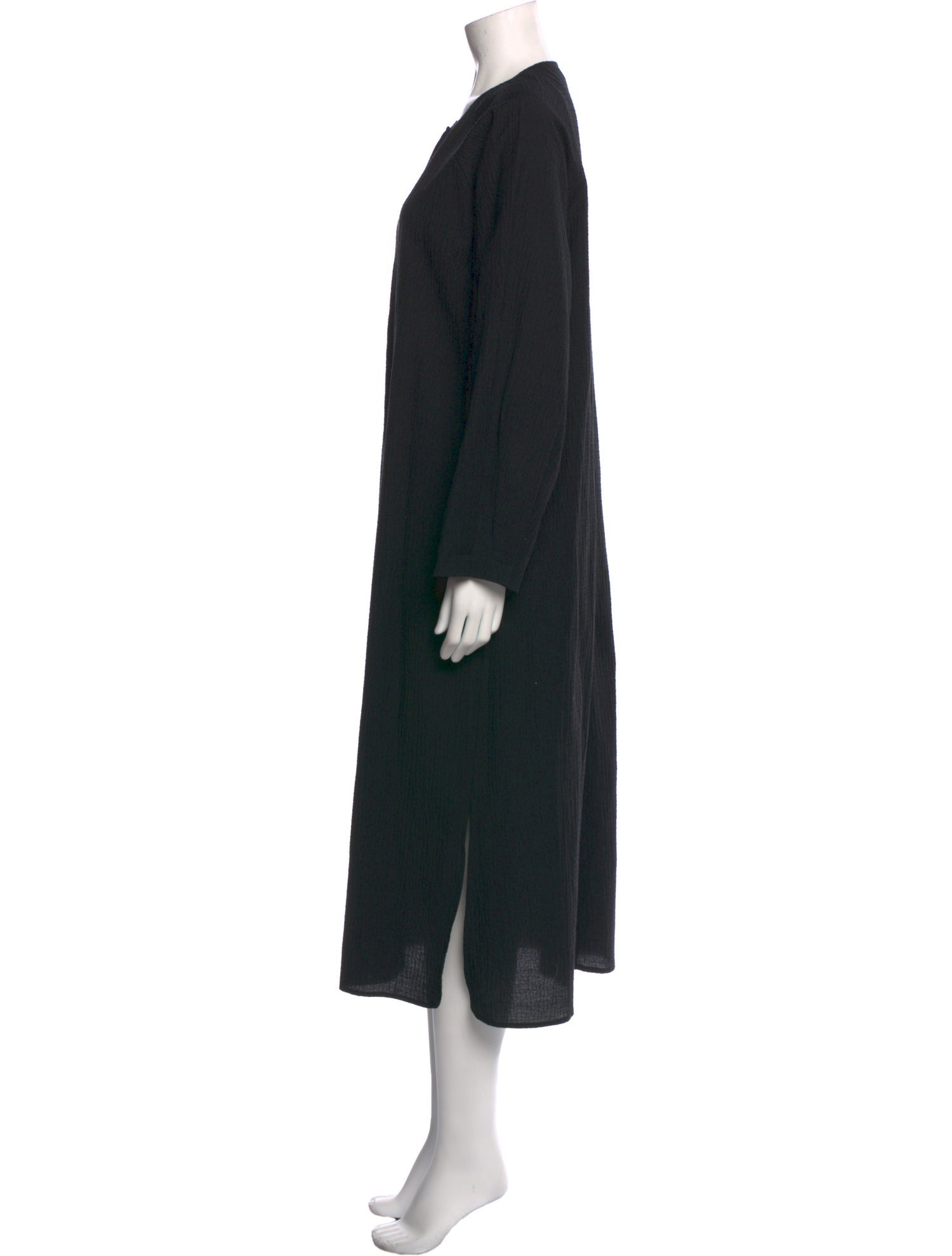 Zero + Maria Cornejo Crew Neck Long Dress