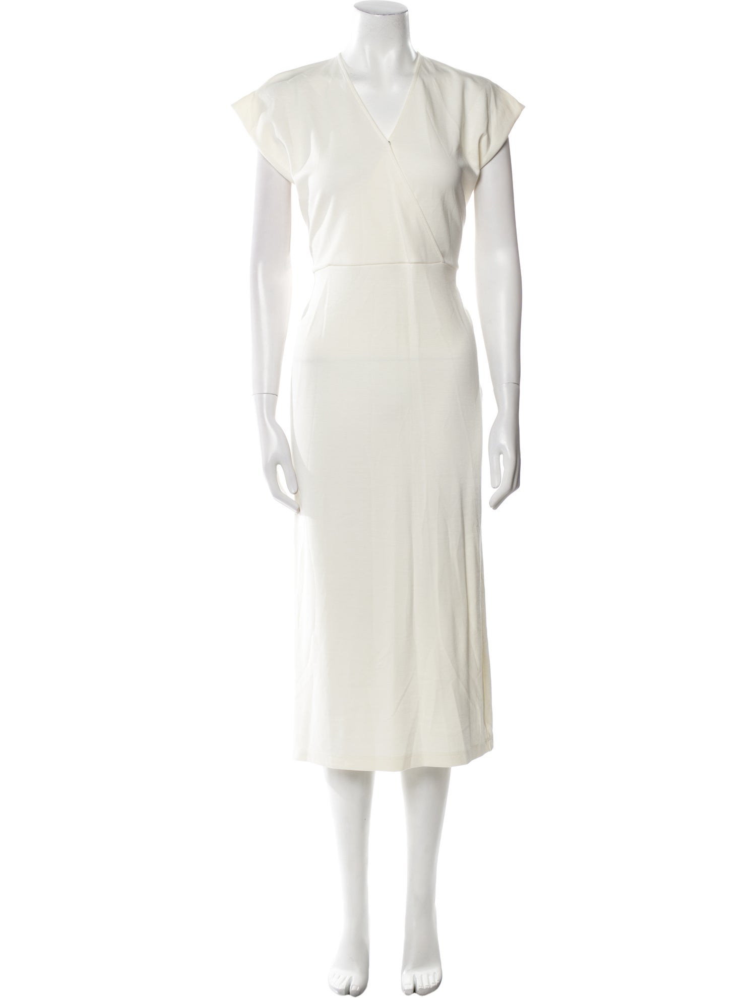 Zero + Maria Cornejo V-Neck Long Dress