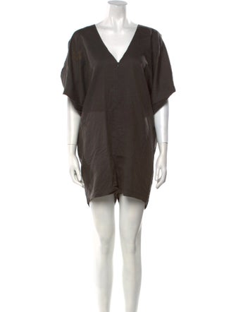 Zero + Maria Cornejo V-Neck Romper